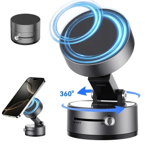 Vacuum Double Side Magnetic Suction Cup Phone Holder