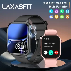 Waterproof Smart Watch Bluetooth Call Voice Assistant