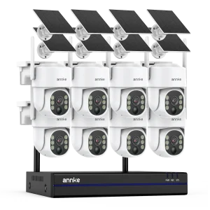 4MP Wireless surveillance system 16CH Battery solar